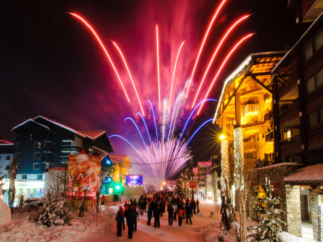 New year in Courchevel, Les Gets and Espace Killy