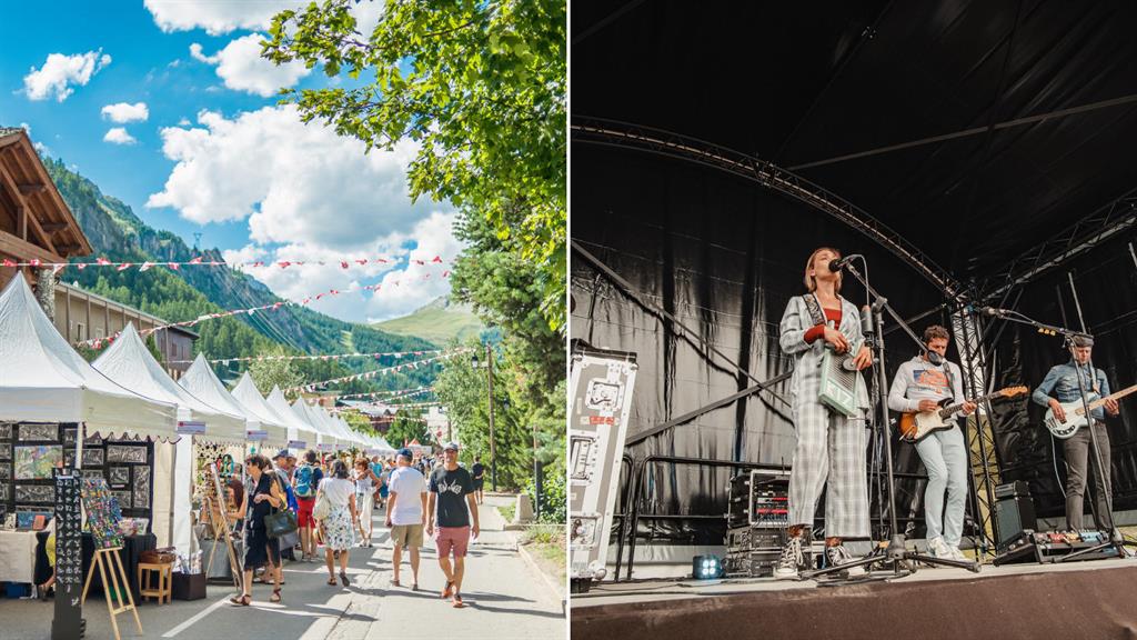  Foire Savoyarde et mardis en musique à Val d'Isère l'été